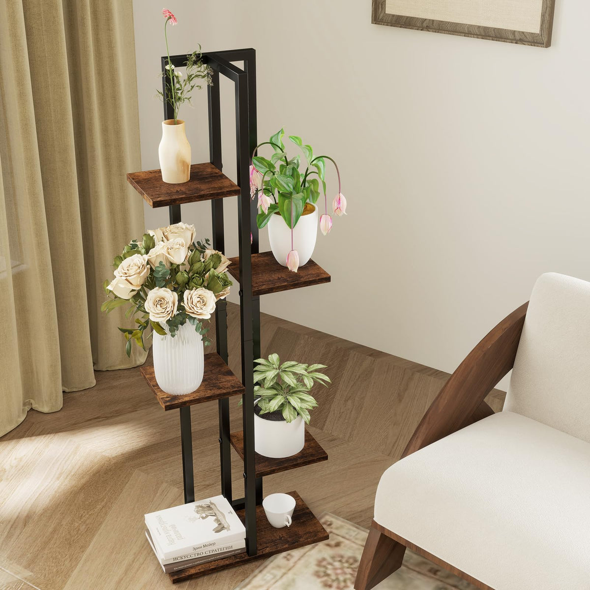 Giantex 3 PCS Plant Stand Indoor Set