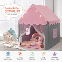 Indoor Outdoor Princess Tent for Boys & Girls