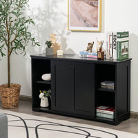 Giantex Buffet Sideboard Cabinet, Home Storage Cabinet Shelf