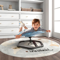 Petal Sensory Swivel Chair with Non-Slip Metal Base for Autistic Kids