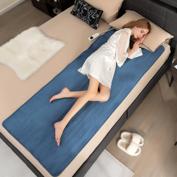 Heated Electric Mattress Pad Twin, 180cm x 75cm Electric Heated Blanket
