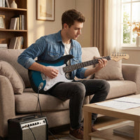 Electric Guitar Beginner Kit with Amplifier and Classic SSS Pickup