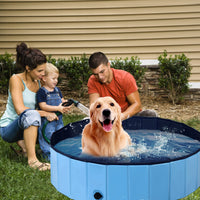 Multifunctional Dog Swimming Pool w/Thickened Non-Slip Bottom, Non-Toxic PVC