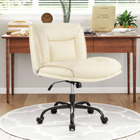 Cross Legged Chair with Wheels
