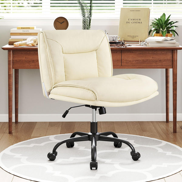 Cross Legged Chair with Wheels