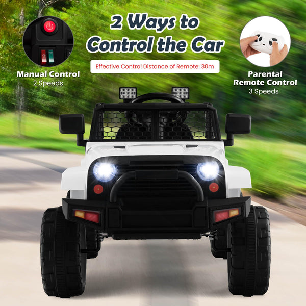 12V Ride On Truck Battery Powered Electric Ride On Car with Remote Control for Kids