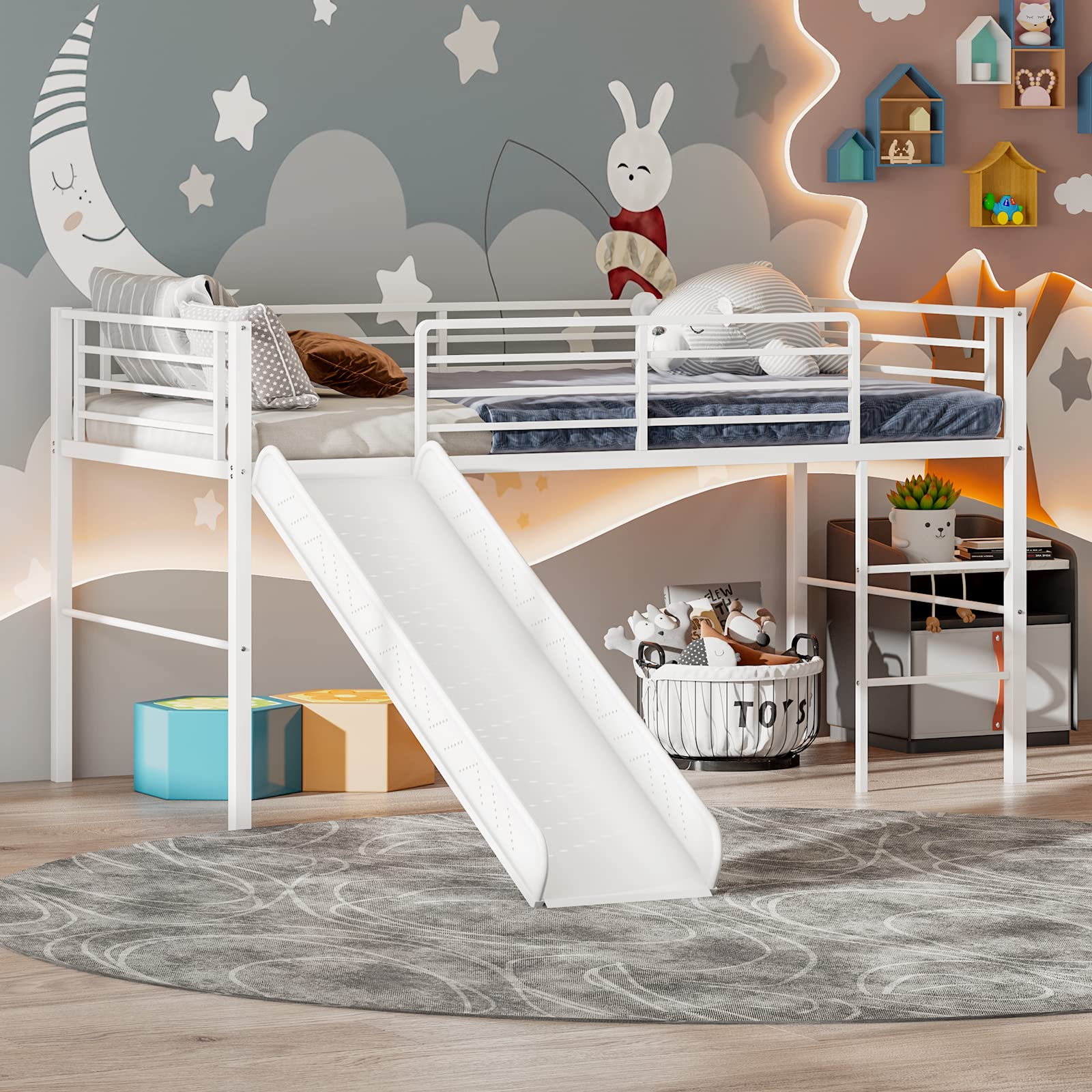 Heavy duty full shop size loft bed