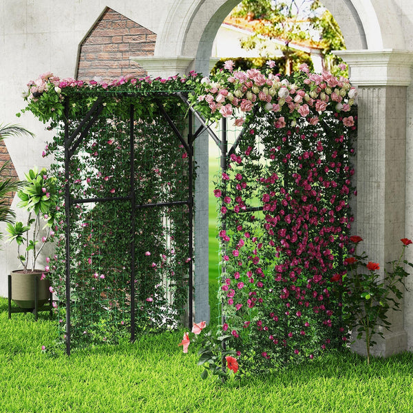 Large Garden Arch Trellis for Climbing Plants Outdoor