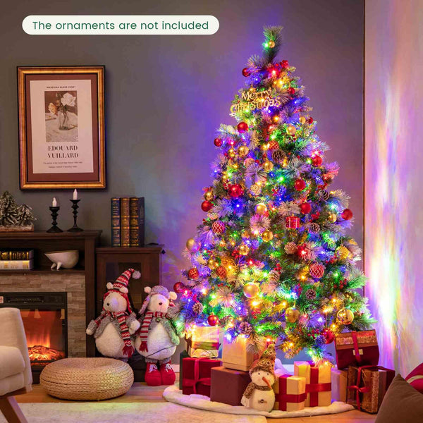 1.85M/2.15M Pre-Lit Christmas Tree with Pine Needle