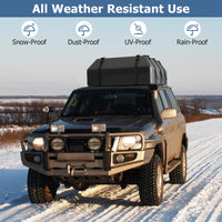595 L Car Roof Bag with Door Hooks and Non-slip Mat