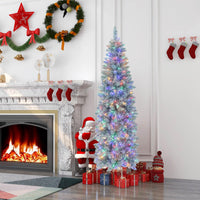 150CM/183CM Hinged Holiday Decoration Pencil Tree for Home/ Office Party Decoration