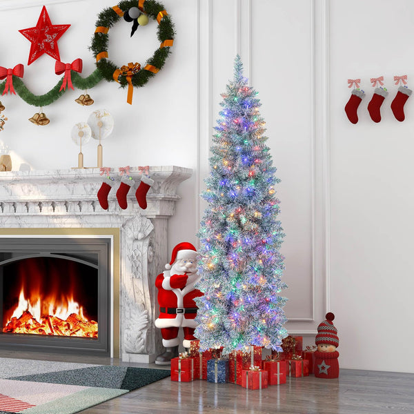 150CM/183CM Hinged Holiday Decoration Pencil Tree for Home/ Office Party Decoration