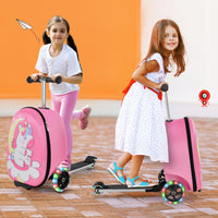 2-IN-1 Kids Luggage with Wheels for Kids Ages 5+