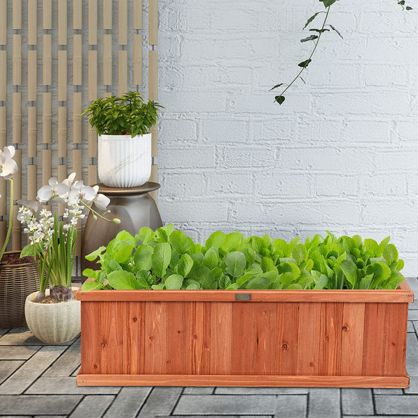 Giantex Raised Garden Bed, Flower Vegetable Herb Planter