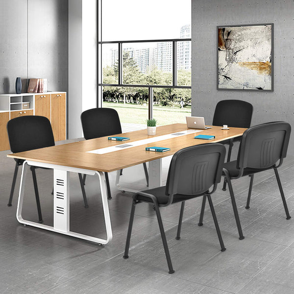 Giantex Set of 5 Conference Chair, Modern Waiting Room Chairs