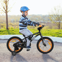 Kids Bike for 4-7 Years Old Sport Bicycle Adjustable with Training Wheels