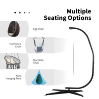Giantex Hammock Chair Stand Only, Heavy Duty Steel C-Stand