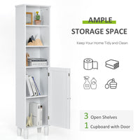Freestanding Tall Bathroom Storage Cabinet