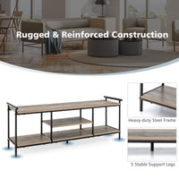 Giantex TV Cabinet Entertainment Unit Stand