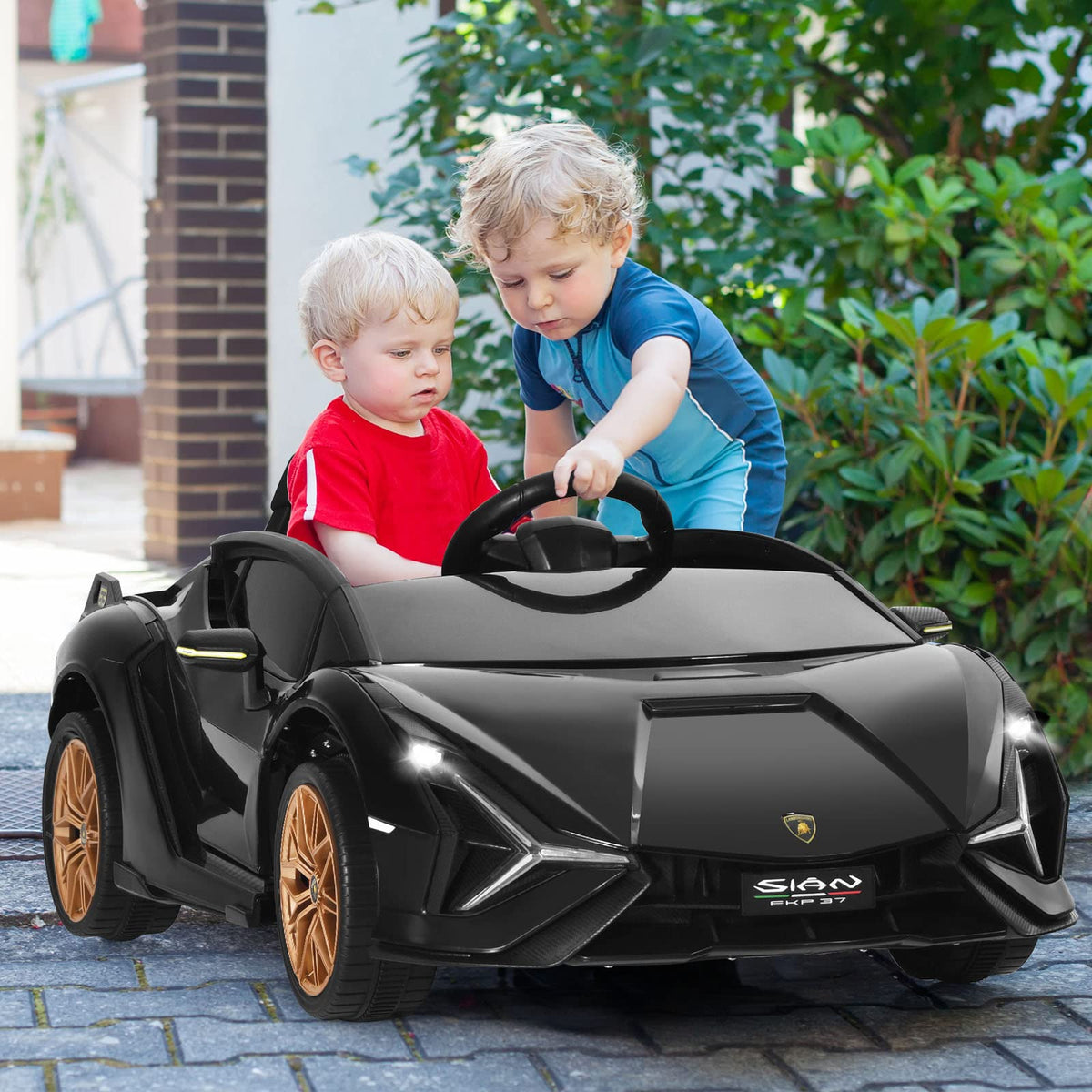 Lamborghini Licensed 12V Kids Ride On Car, Children Electric Ride-on Vehicle