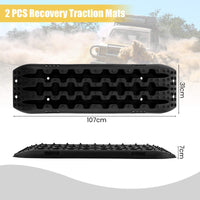 Set of 2 Off-Road Traction Board, 10 Tons Recovery Board Traction Aid