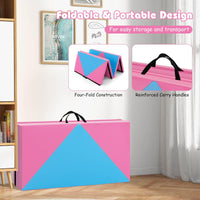 117 x 60 x 20 cm Gymnastics Mat, 4-fold Tumbling Mat