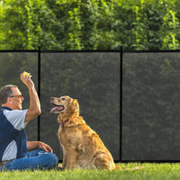 Mesh Swimming Pool Safety Fence with Spring-Loaded Safety Latch System