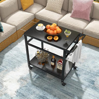 Giantex Outdoor Grill Cart - Pizza Oven Stand Table