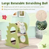2-Tier Modern Cat Tree for Indoor Cats