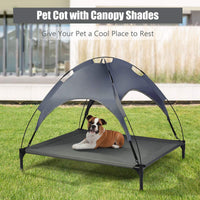 Waterproof & UV Protection Cooling Bed Tent for Pet Indoor and Outdoor Use (105 cm X 86 cm X 87 cm (L X W X H))