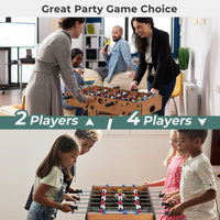 Giantex Folding Foosball Table, 27in Football Table