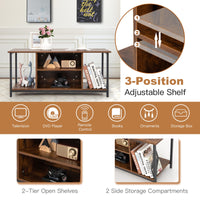 Giantex TV Stand for TVs up to 50”, Retro Entertainment Center