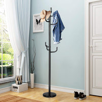 Giantex Metal Coat Rack Stand, Freestanding Coat Tree with 8 Hooks