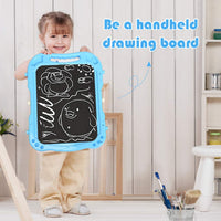 Double Sided Chalkboard and Whiteboard with Art Accessories