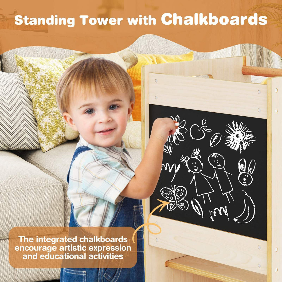 Toddler Kitchen Step Stool