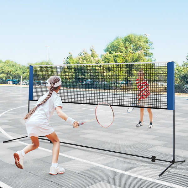 Badminton Set, Adjustable Badminton Net Set for Backyard
