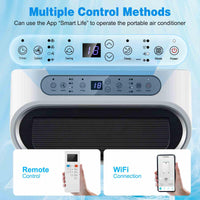 14000/16000 BTU 4-in-1 Portable Air Conditioner with Fan and Sleep Mode