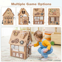 Multi-purpose Busy House with Sensory Games for Boys & Girls Ages 3 + Years Old