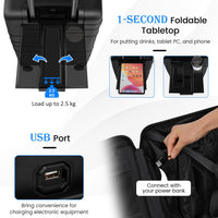 Lightweight PC Hardside Suitcase w/Double TSA Lock