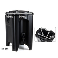Giantex 18 L Insulated Beverage Dispenser, Hot and Cold Drink Server Carrier