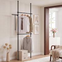 Giantex Adjustable Floor to Ceiling Clothes Rack