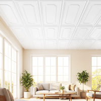 Ceiling Tiles Decorative PVC 3D Wall Panels Waterproof and Paintable