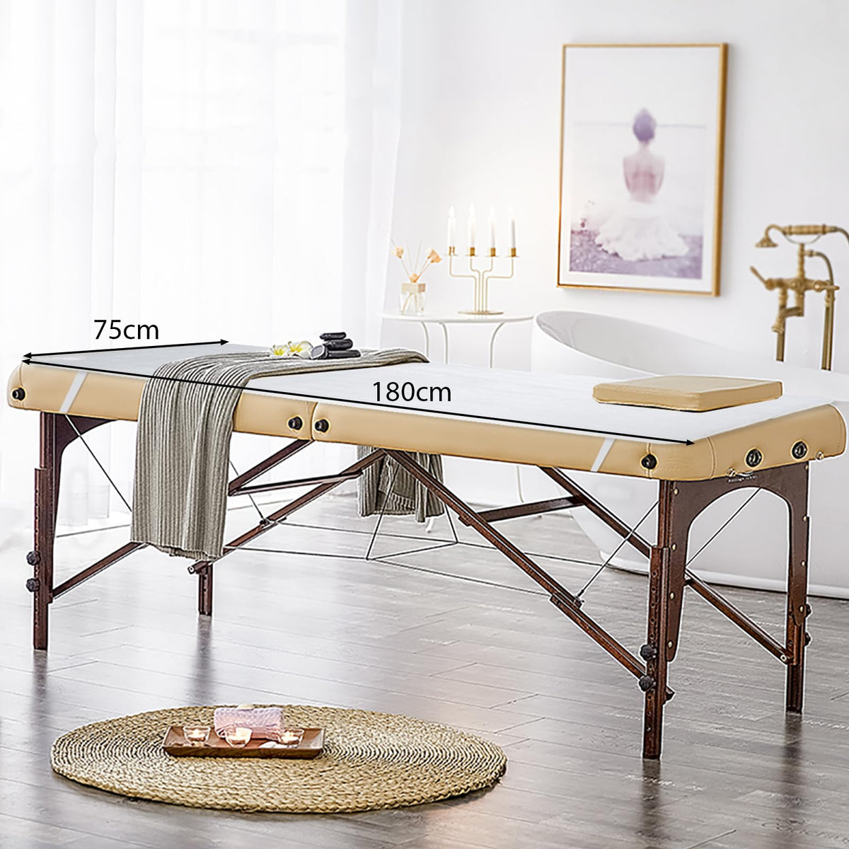 Electric Blanket Heated Mattress Pad with Overheat Auto-Off