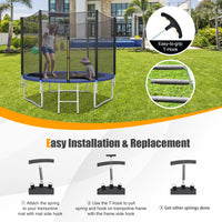 20 Pack Trampoline Springs, 14 cm Heavy Duty Replacement Trampoline Springs