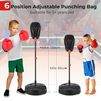 Punching Bag Boxing set with Punching Speed Ball for 5+ Years Old Boys & Girls