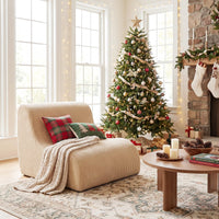 Curved Floor Sofa with Machine-washable Cover and Anti-slip Bottom for Living Room