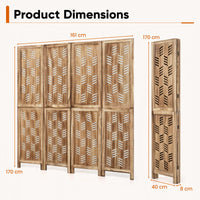 Giantex 170 cm Tall Room Divider, Folding Privacy Screen