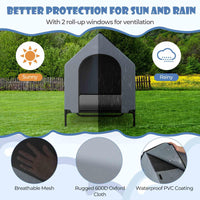 132cm Elevated Dog House for Large Breeds