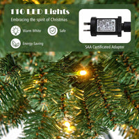 150 cm/180 cm/210 cm/240 cm Pencil Christmas Tree with LED Lights and Memory Branchs