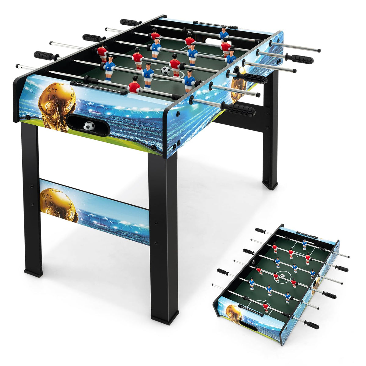 Multi Game Soccer Table Set/Foosball Table